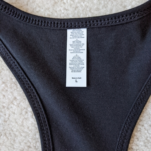 Cyclebar black tank top NWT size L - Picture 8 of 9